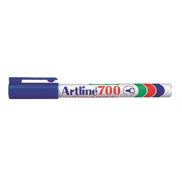 Artline Marker 700 Permanent 0.7 Bl, 12 stk