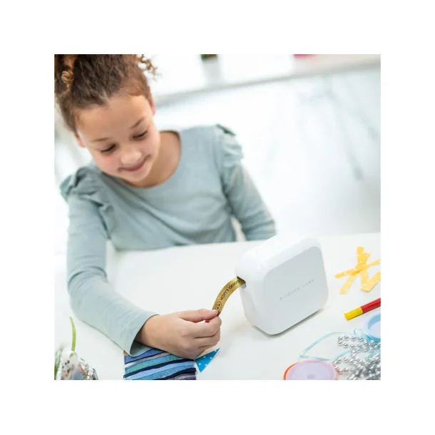 Brother PT-P710BTH Cube Plus Label Maskine, Hvid