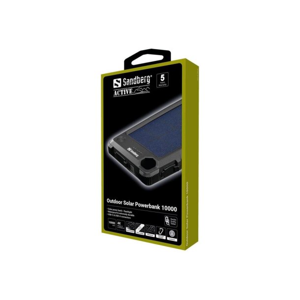 Sandberg Outdoor Solar Powerbank 10000