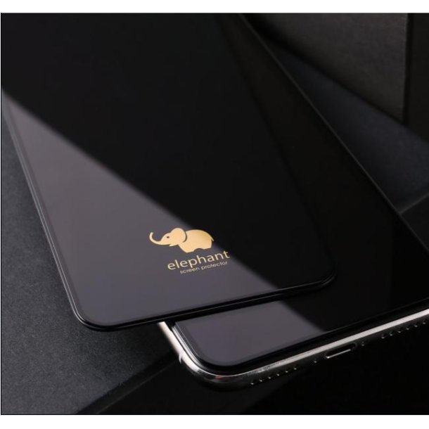 Skrmbeskyttelse (9H glas) - iPhone 13 Mini 5.4", sort (6D curved/full)