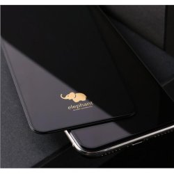 Skrmbeskyttelse (9H glas) - iPhone 7 Plus / 8 Plus (6D curved/full), sort