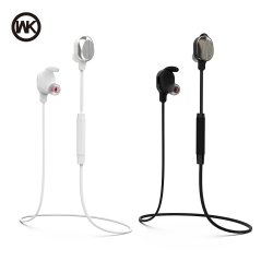 In-ear hretelefoner BD350 - Trdlse, til sportsbrug, hvid
