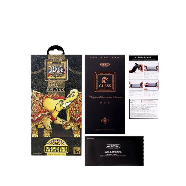 Skrmskydd (9H glas) - iPhone (6D bjd), Integritetsskydd - Vlj variant