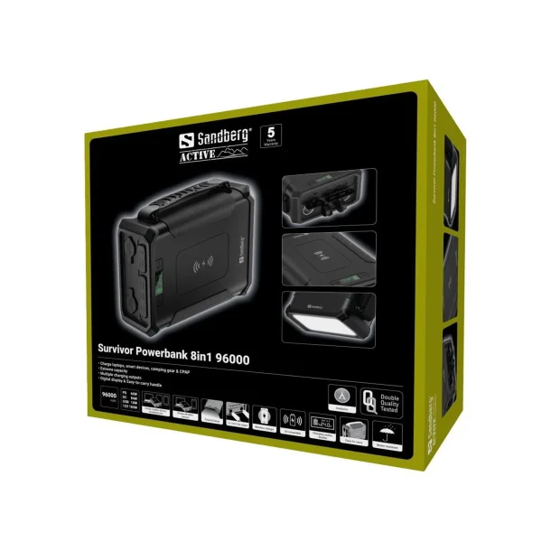 Sandberg Survivor Powerbank 8in1 96006