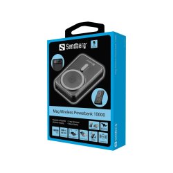Sandberg Magnetisk Trådløs Powerbank 10000
