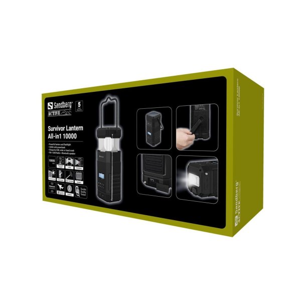 Sandberg Survivor Lantern All-in1 10000