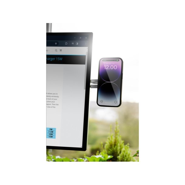 Sandberg ScreenMount Magnet Charger 15W