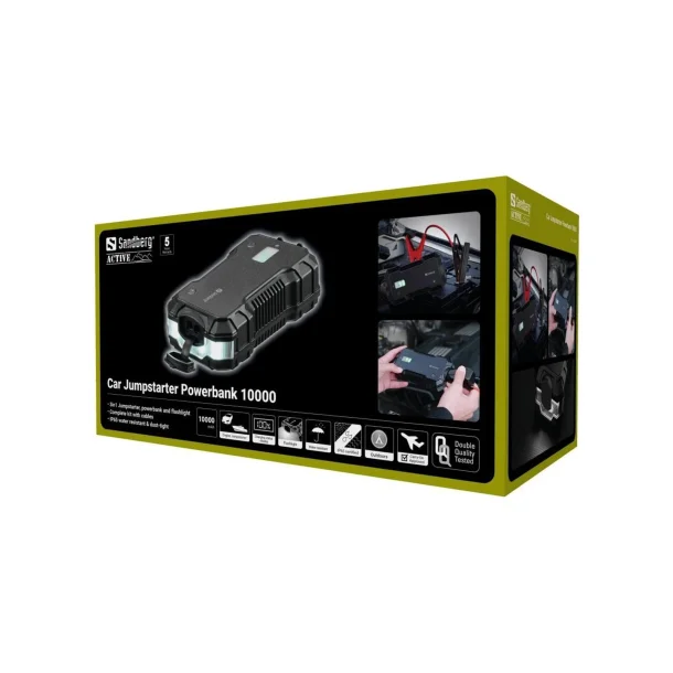 Sandberg Car Jumpstarter Powerbank 10000