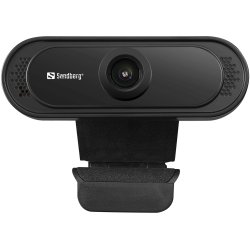 Sandberg USB Webcam 1080P Saver, Sort