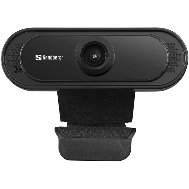 Sandberg USB Webcam 1080P Saver, Sort