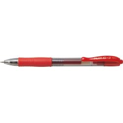 Pilot Gelpen m/klik G-2 0,7 rd - 12 stk
