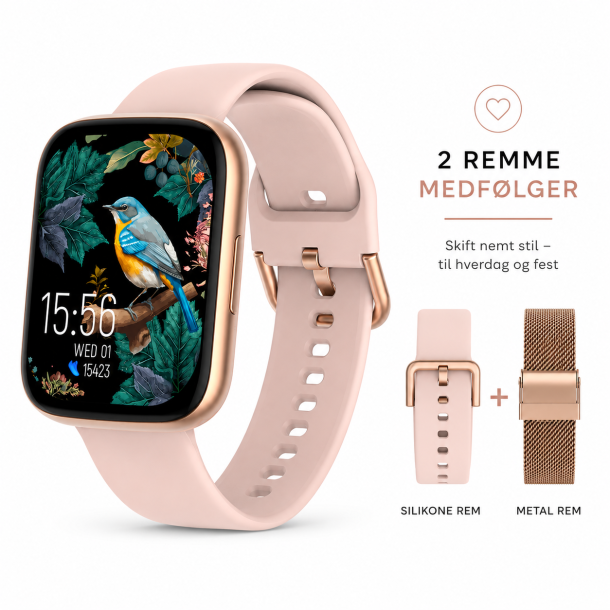 Forever ForeVigo 4 SW-330 Smartwatch, Rose Gold