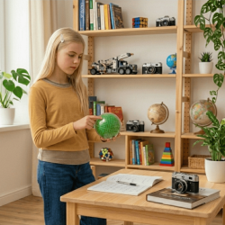 3D Labyrint Bold 10 cm � Hjernetr�ning og Motorisk Kuglespil til B�rn