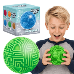 3D Labyrint Bold 10 cm � Hjernetr�ning og Motorisk Kuglespil til B�rn
