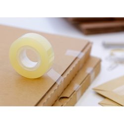 3M Scotch�Tape, 15 mm x 33 m, klar, 10 stk