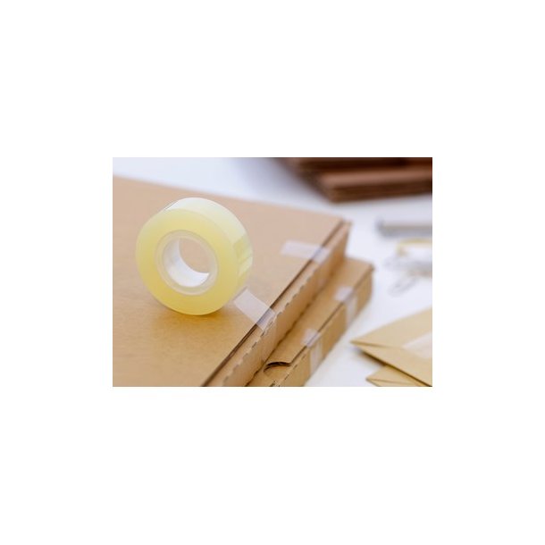 3M ScotchTape, 15 mm x 33 m, klar, 10 stk