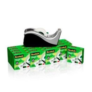3M Scotch Tapedispenser inkl. 16 taperuller, 19 mm x 33 m