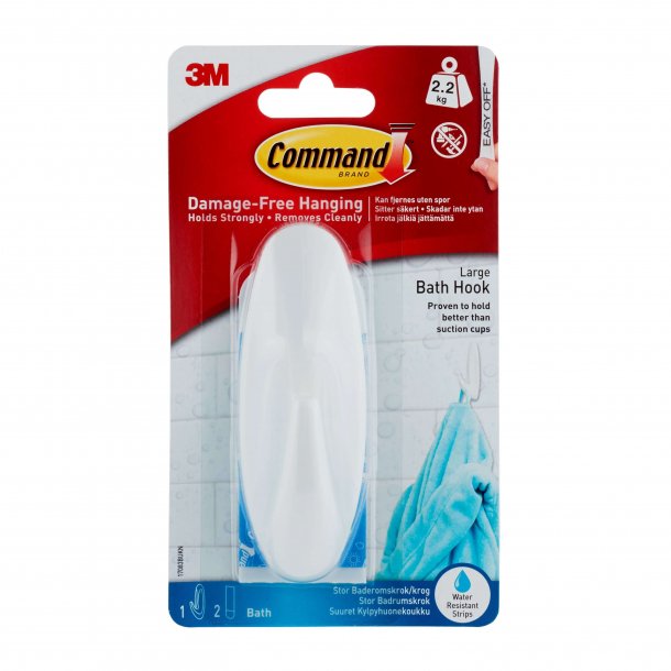 3M Command Stor Designerkrog til Vdrum