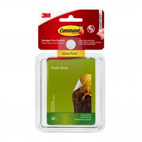 3M Command Plakatstrips - Value Pack