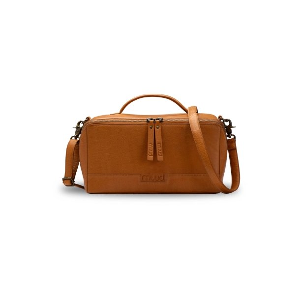 Muud Cleo Midi Taske - Lder, Whisky