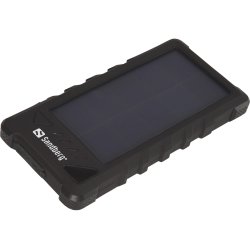 Sandberg Outdoor Solar Powerbank 16000, stv og vandtt