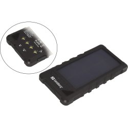 Sandberg Outdoor Solar Powerbank 16000, stv og vandtt