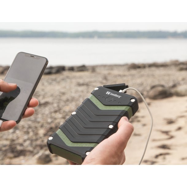 Sandberg PowerBank Survivor 20100 mAh, Svart