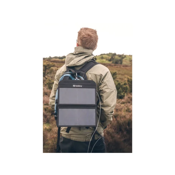 Sandberg Solar Charger 13W 2xUSB, Sort