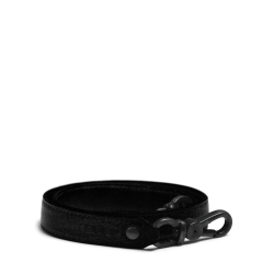 Muud Hudson Skulderstrop - Lder, Sort (50 cm)