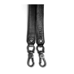 Muud Hudson Skulderstrop - Lder, Sort (50 cm)