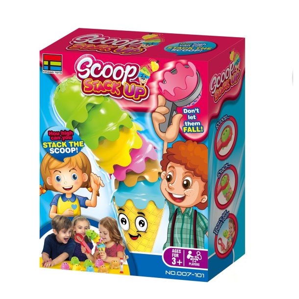 Scoop Stack Up - Isvaffel stablespil
