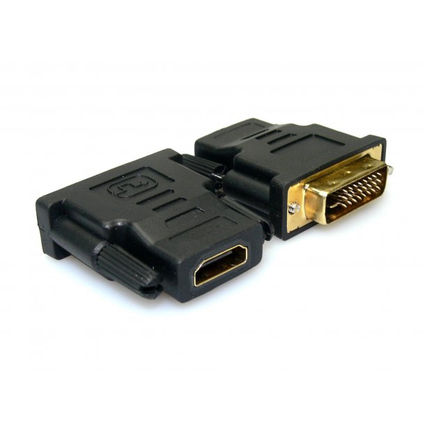 Sandberg DVI-M to HDMI-F Adapter, Sort