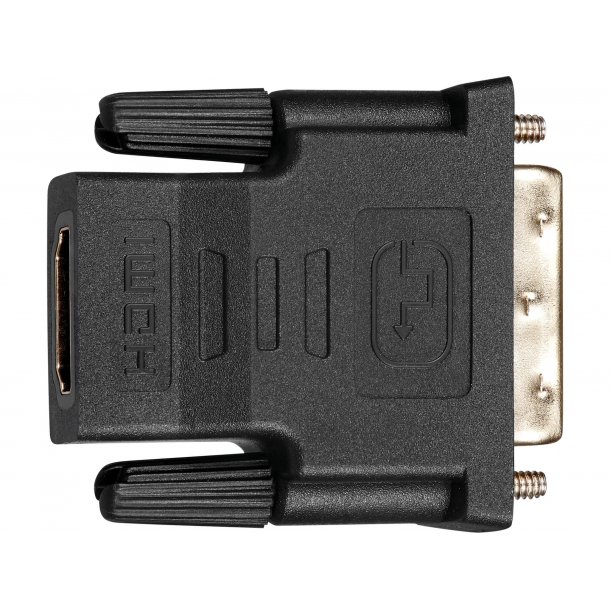 Sandberg DVI-M to HDMI-F Adapter, Sort