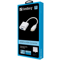 Sandberg HDMI til VGA Converter