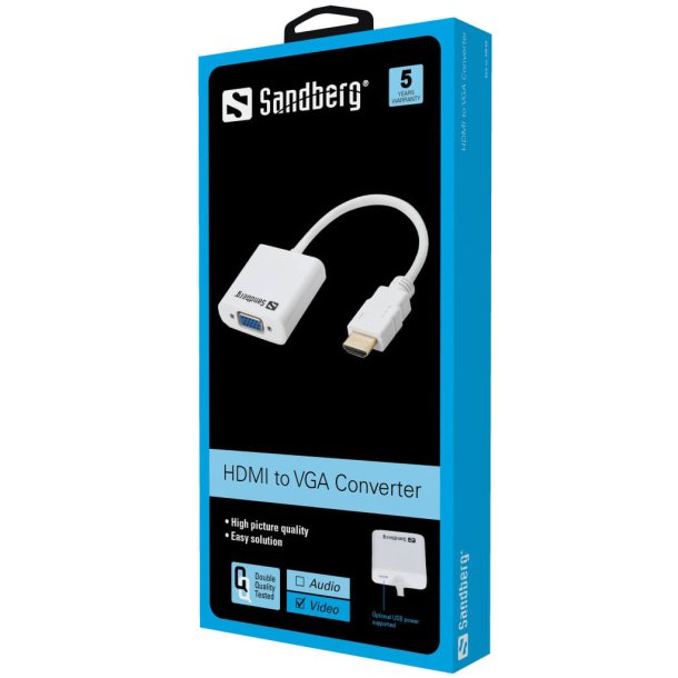 Sandberg HDMI til VGA Converter