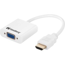Sandberg HDMI to VGA+ lyd adapter