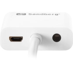 Sandberg HDMI to VGA+ lyd adapter