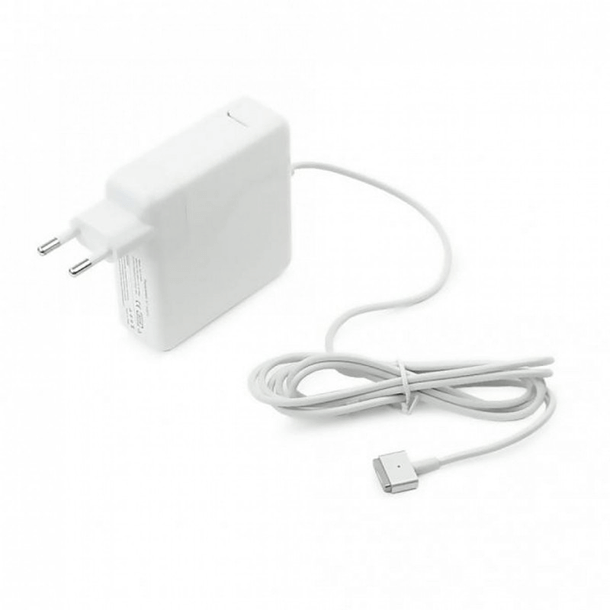 Connectech MagSafe 2 60W Erstatningslader  Passer til MacBook (16,5V / 3,65A)  Hvid