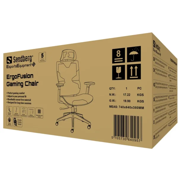 Sandberg ErgoFusion Gaming Chair