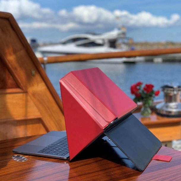 Philbert Solskrm &amp; Privatlivsbeskyttelse LUX m. Stander - Universal 12-14" (Rd)