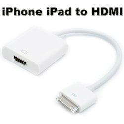 Dock Connector til HDMI Adapter kabel til iPad 1/2/3