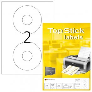 Herma Labels TopStick  117 mm 100 stk