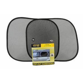 Pop-out solskrme til bilen, 2 stk.