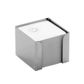 Steel-function, Cubusbox st�l med papper 10,5 cm