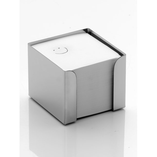 Steel-function, Cubusbox stl m/papir 10,5cm