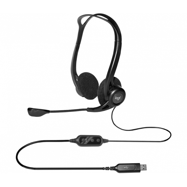 Logitech 960 PC Headset - Black