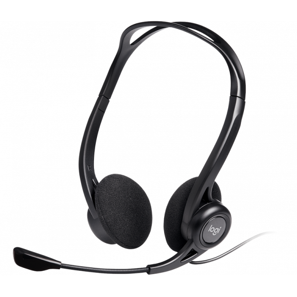 Logitech 960 PC Headset - Black