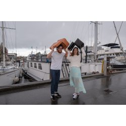 Muud Mars Taske - Lder, Sort