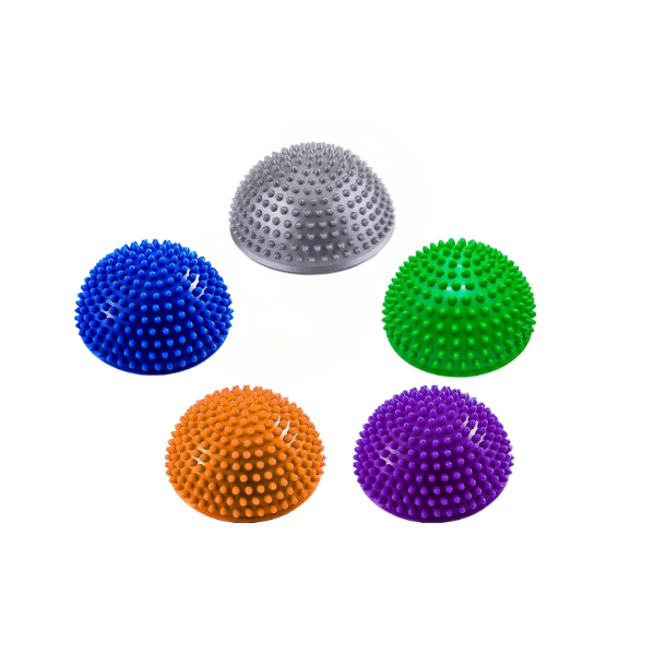 Balance pindsvin med massageknopper, 16 cm, 5 stk