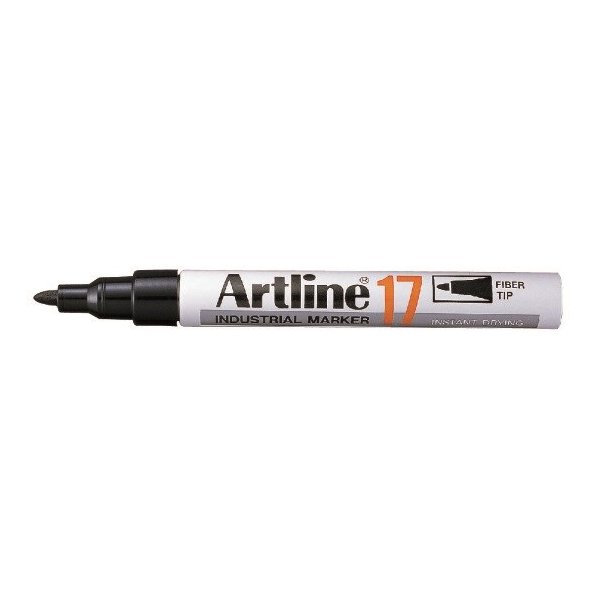 Artline Marker 17 Industri 1,5 mm - Svart (12 st)